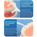 200 Dental Floss And Toothpicks For Gaps Oral Care