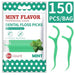 200 Dental Floss And Toothpicks For Gaps Oral Care