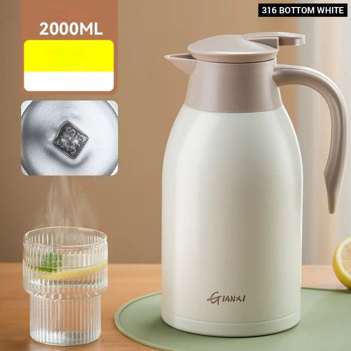 2000ml Thermal Insulation Pot for Coffee and Tea