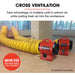 200mm (8 Inch) Portable Air Blower Mover Axial Ventilation