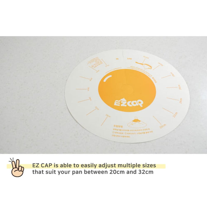 Ez Cap 200x Paper Lid For Frypan Disposable Cooking Pan