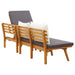Day Bed 200x65 Cm Solid Acacia Wood Tolxlt