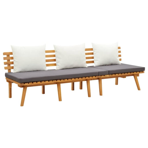 Day Bed 200x65 Cm Solid Acacia Wood Tolxlt