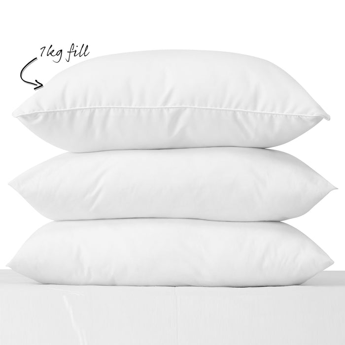 - Goose Pillow Twin Pack - 1000Gsm
