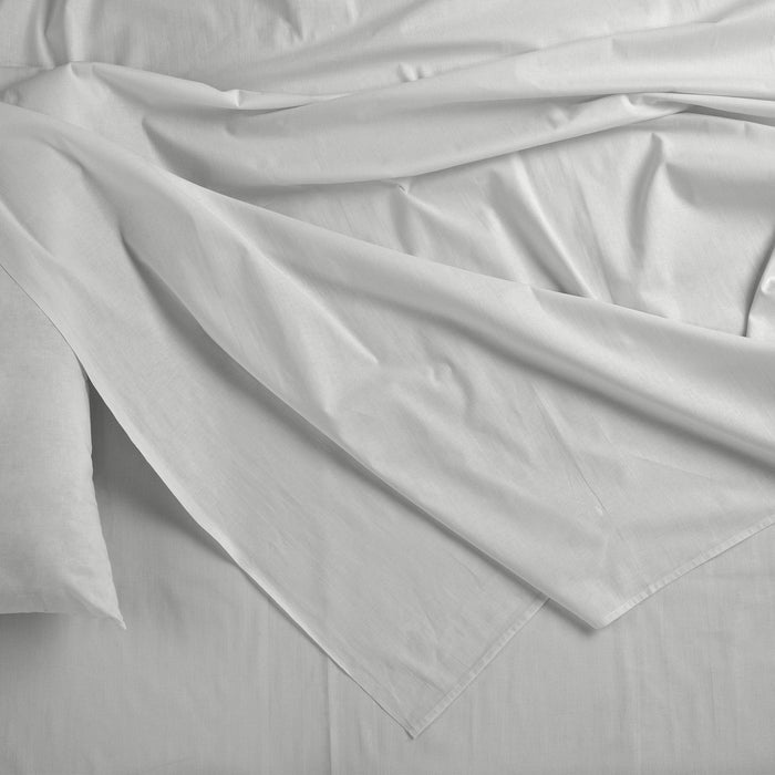 Queen Size Blended Bamboo Sheet Set White