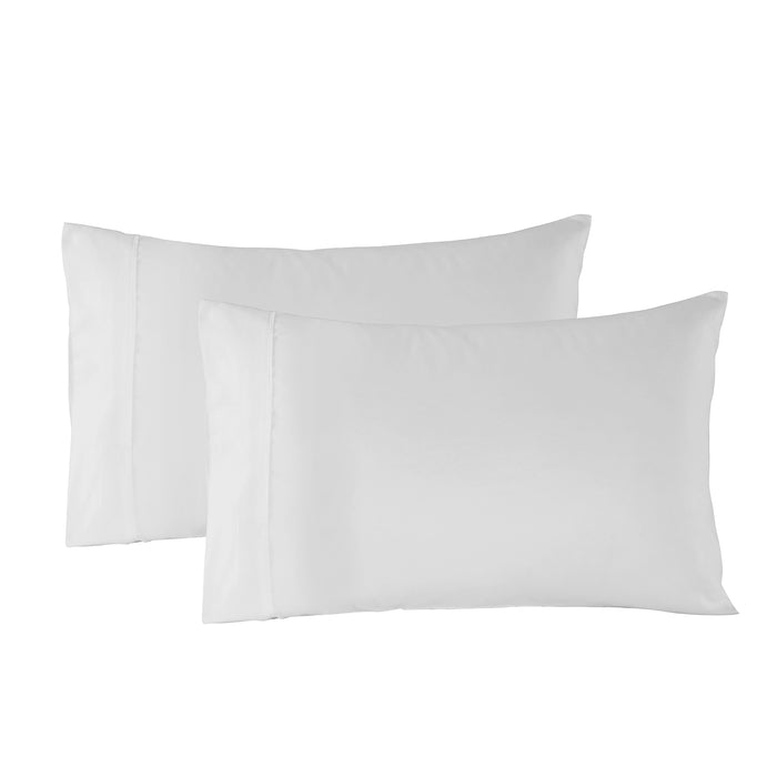 Queen Size Blended Bamboo Sheet Set White