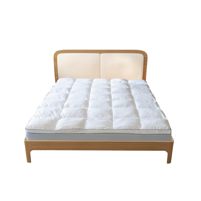 King Size Bamboo Topper - 5Cm Gusset - 1000Gsm