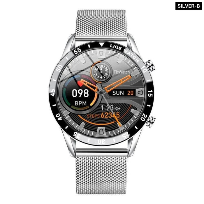 2024 Lige Smartwatch with Full Circle Touch Bluetooth