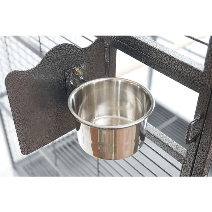 Xxl 203cm Macaw Parrot Aviary Bird Cat Pet Cage On Wheels