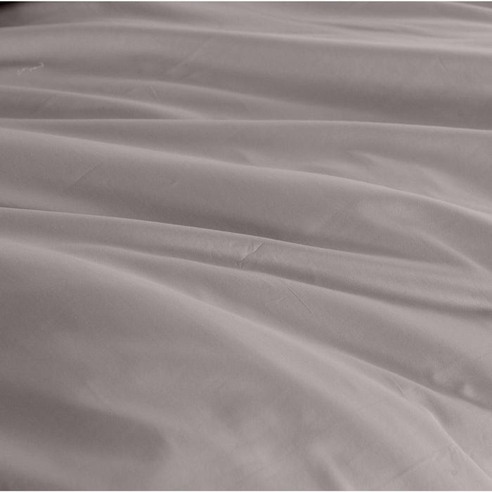King Size - Balmain 1000Tc Bamboo Cotton Quilt Cover Sets - Dove