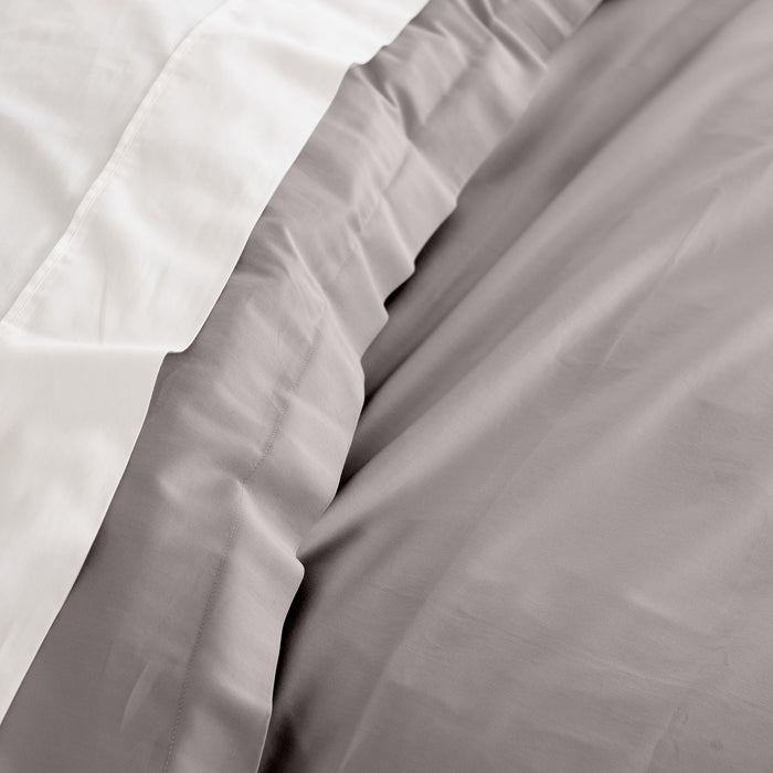 King Size - Balmain 1000Tc Bamboo Cotton Quilt Cover Sets - Dove