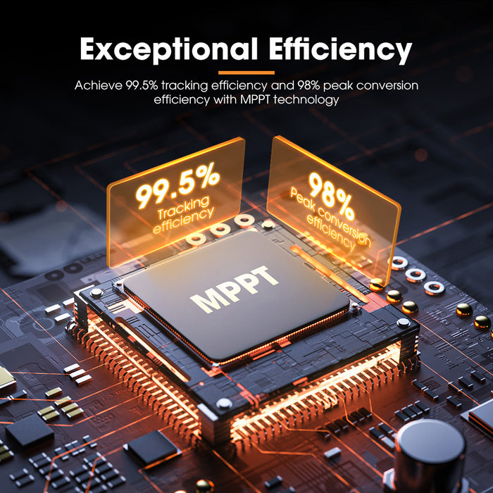 20A Mppt Solar Charge Controller 12V 24V Inbulit Bluetooth Lcd Display