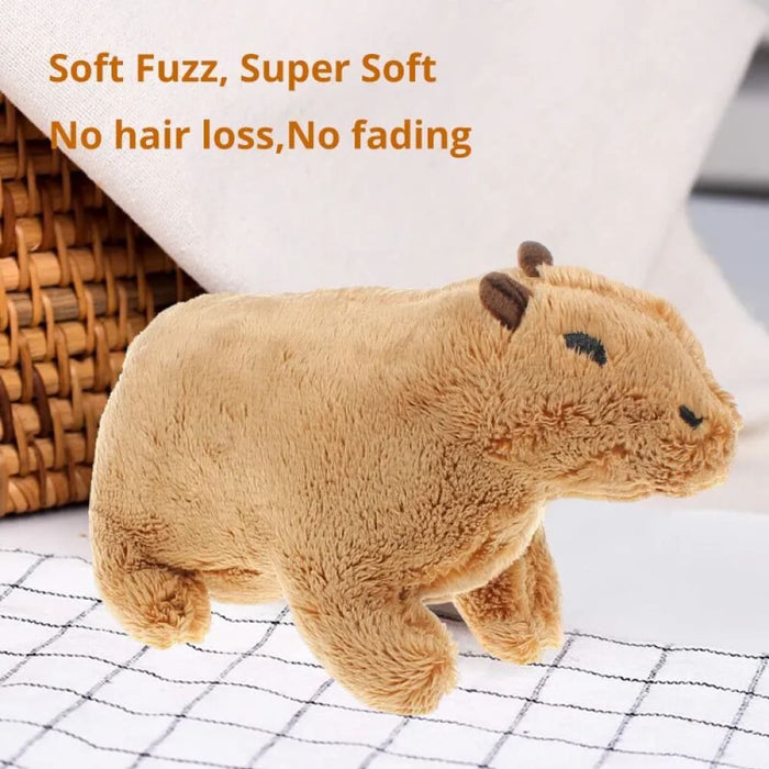 20cm Fluffty Capybara Plush Doll Soft And Cute Stuffed