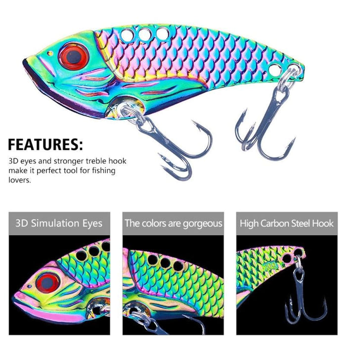 20g Metal Vib Micro Bait With Full Swimming Layer