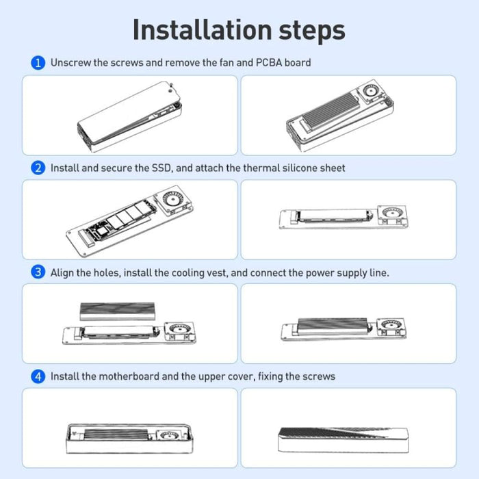 20gbps M.2 Nvme Ssd Enclosure