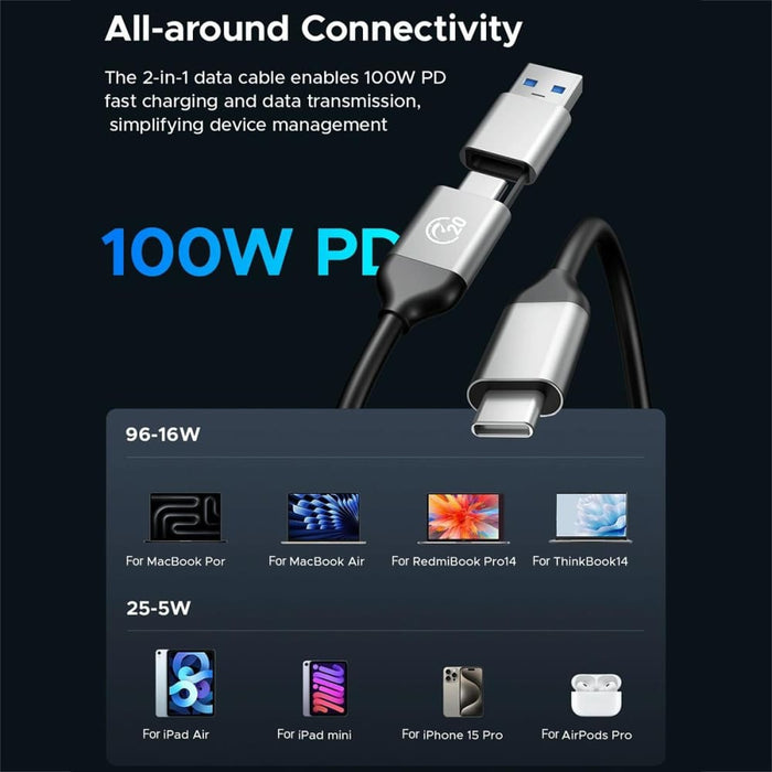 20gbps M.2 Ssd Enclosure With Type c Usb Cable