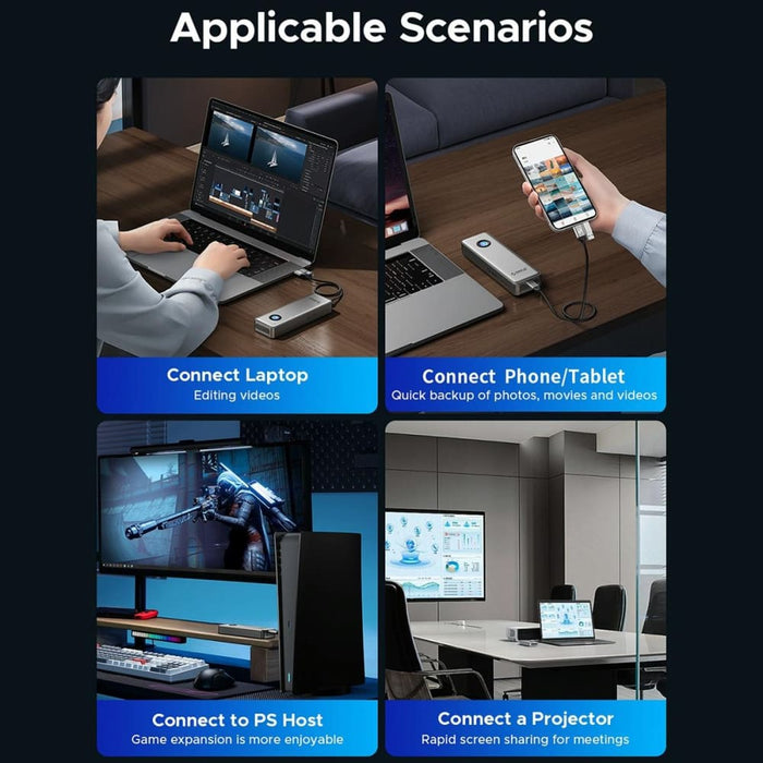 20gbps M.2 Ssd Enclosure With Type c Usb Cable