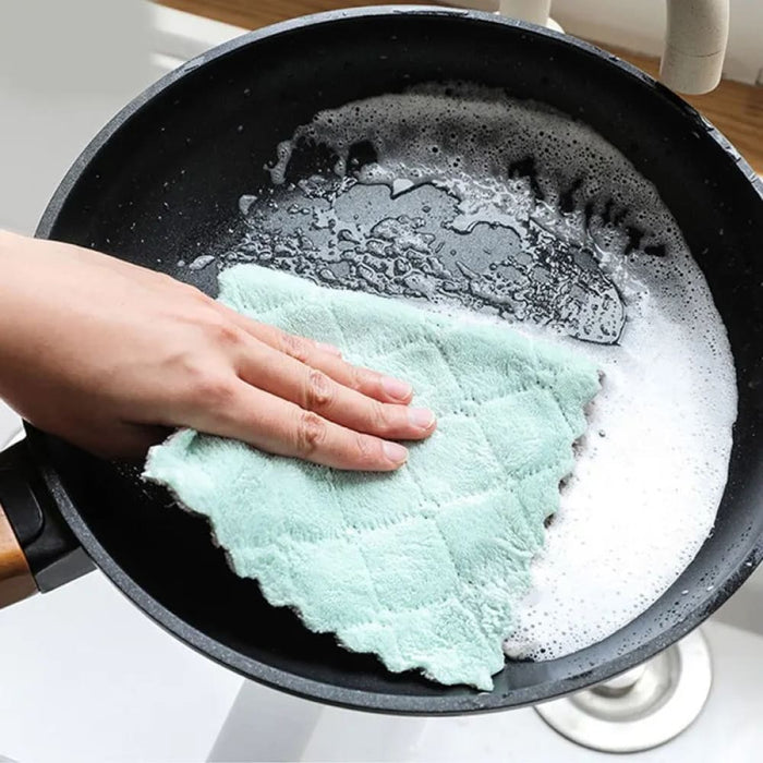 20pc Kitchen Cleaning Cloth Set Absorbent And Nonstick