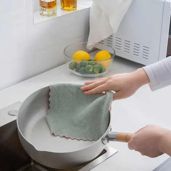 20pc Kitchen Cleaning Cloth Set Absorbent And Nonstick