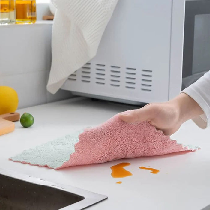 20pc Kitchen Cleaning Cloth Set Absorbent And Nonstick