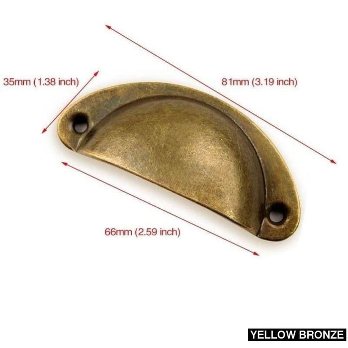 20pcs Antique Handles Vintage Cabinet Knobs Retro Drawer