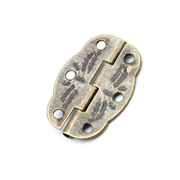 20pcs Bronze Hinges Jewelry Box Hinge With Screw For Vintage