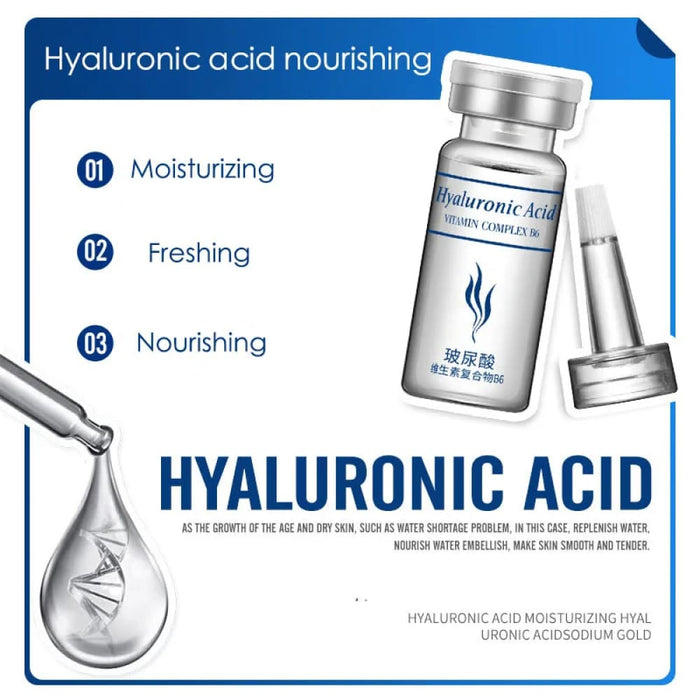 20pcs Hyaluronic Acid Moisturizing Firming Facial