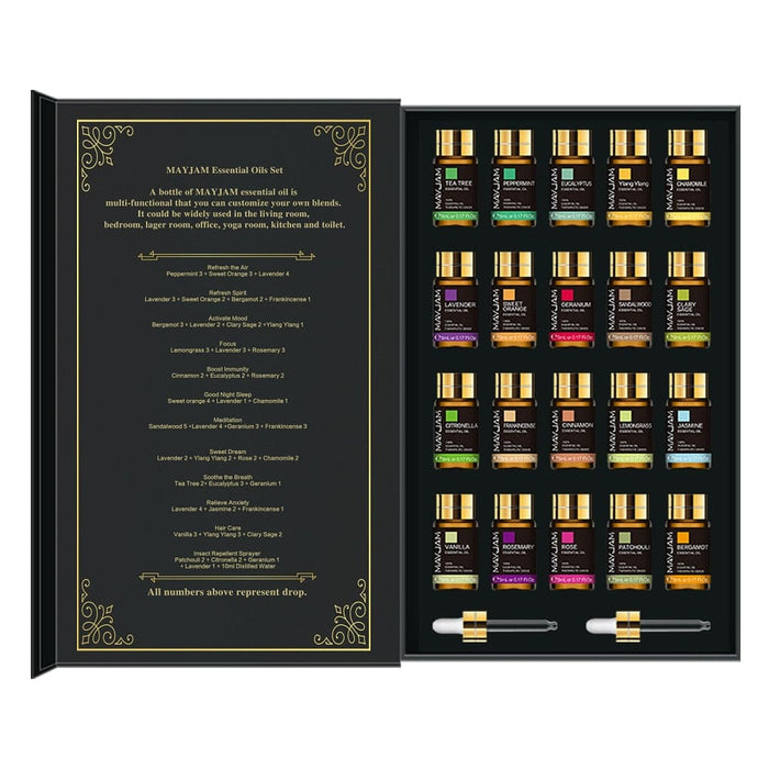 20pcs Kits Gift Box Essential Oil for Diffuser Pure Natural