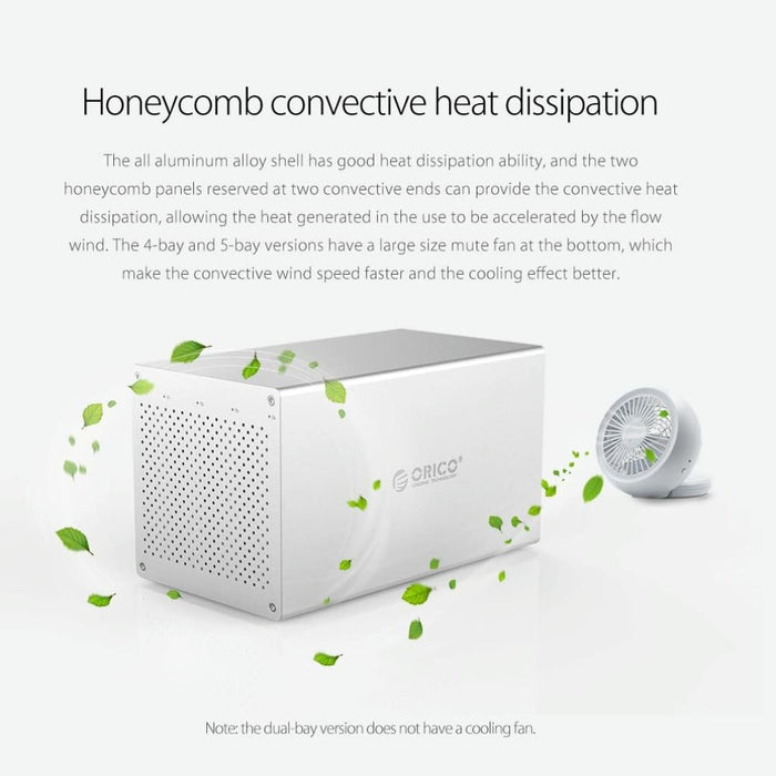 20tb Usb 3.0 Dual Bay Hdd/ssd Enclosure With Raid