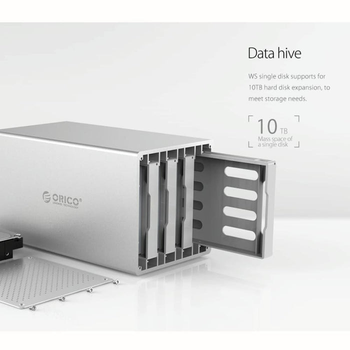 20tb Usb 3.0 Dual Bay Hdd/ssd Enclosure With Raid