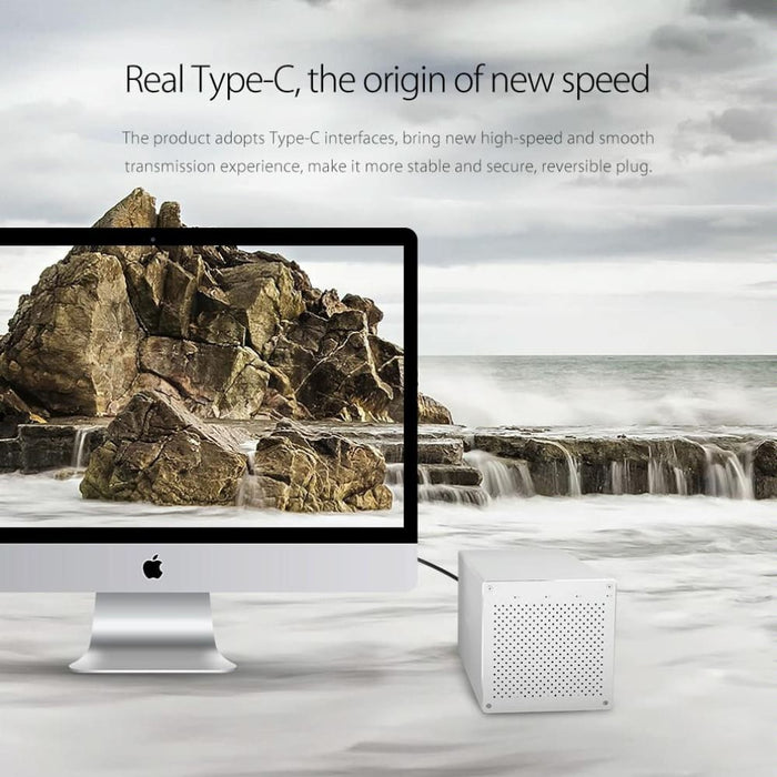 20tb Usb 3.0 Dual Bay Hdd/ssd Enclosure With Raid