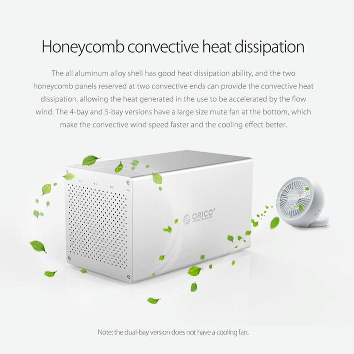 20tb Usb c Dual Bay Hdd/ssd Enclosure