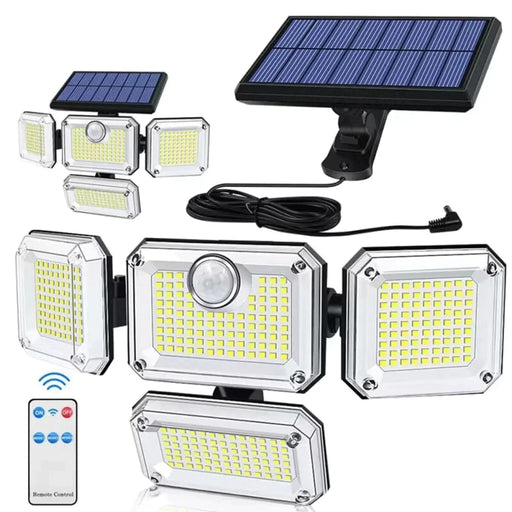20w Solar Light 122 333led Ip65 Waterproof Outdoor Lamp
