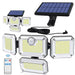 20w Solar Light 122 333led Ip65 Waterproof Outdoor Lamp