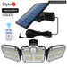 20w Solar Light 122 333led Ip65 Waterproof Outdoor Lamp