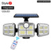 20w Solar Light 122 333led Ip65 Waterproof Outdoor Lamp