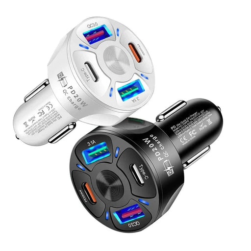 20w Usb Type c Car Charger for Fast Charging