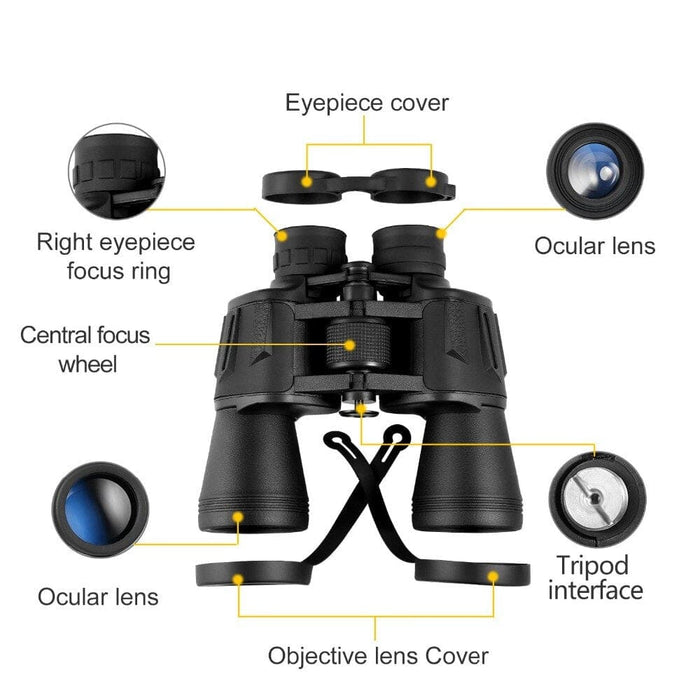 20x50 Powerful Night Vision Hd Binoculars Telescope