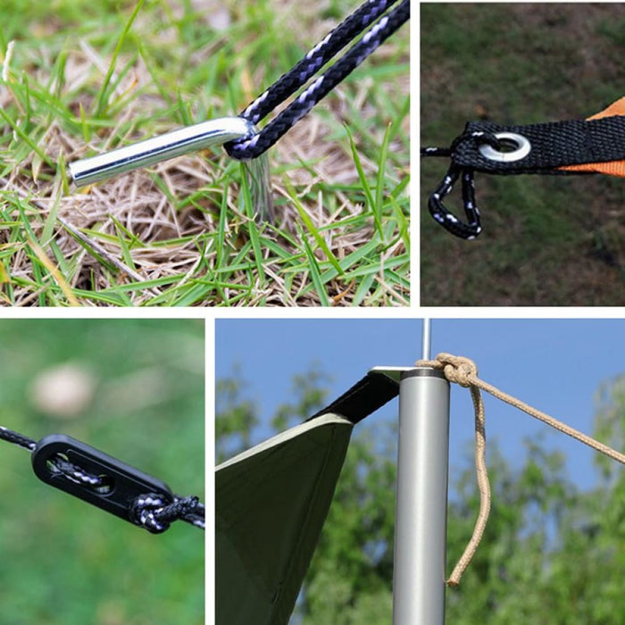 210d Oxford Waterproof Sunshade Side Car Roof Top Tent