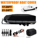 210d Trailerable Pontoon Boat Cover
