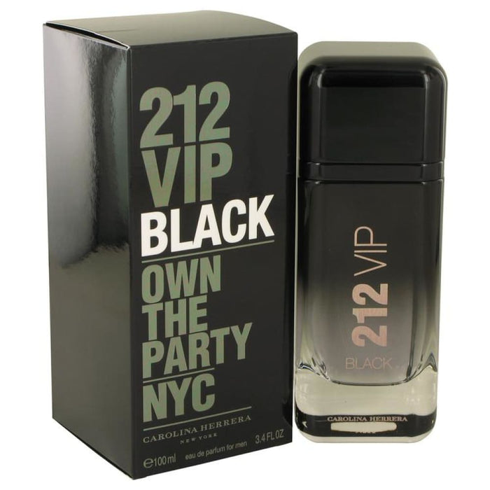 212 Vip Black Edp Spray by Carolina Herrera for Men - 100 Ml