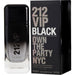 212 Vip Black Edp Spray by Carolina Herrera for Men - 100 Ml