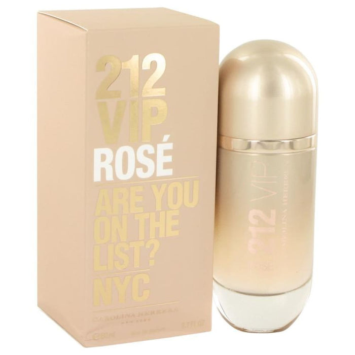 212 Vip Rose Edp Spray by Carolina Herrera for Women - 80 Ml