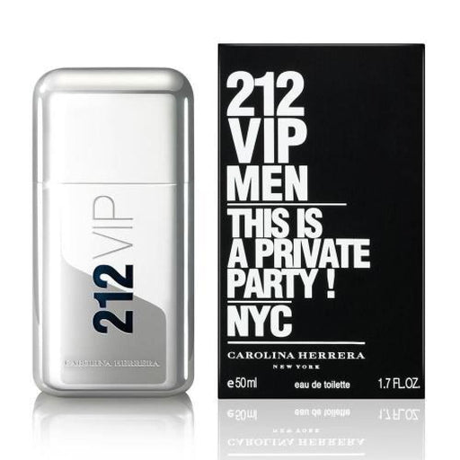 212 Vip Edt Spray by Carolina Herrera for Men - 50 Ml