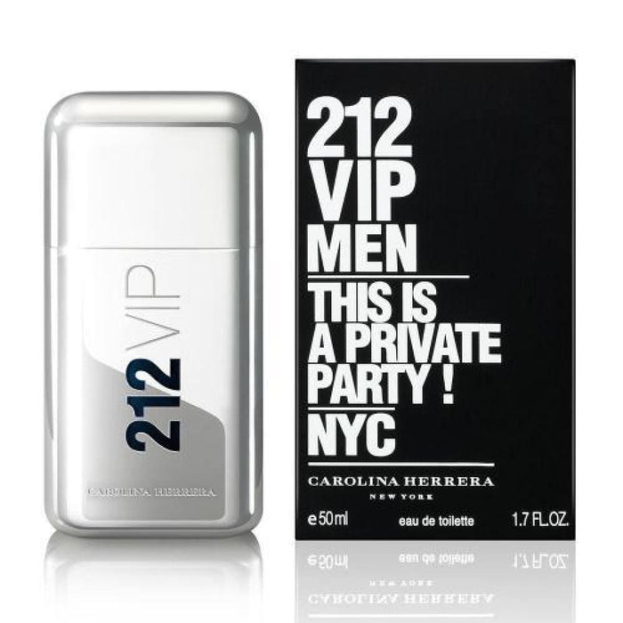 212 Vip Edt Spray by Carolina Herrera for Men - 50 Ml