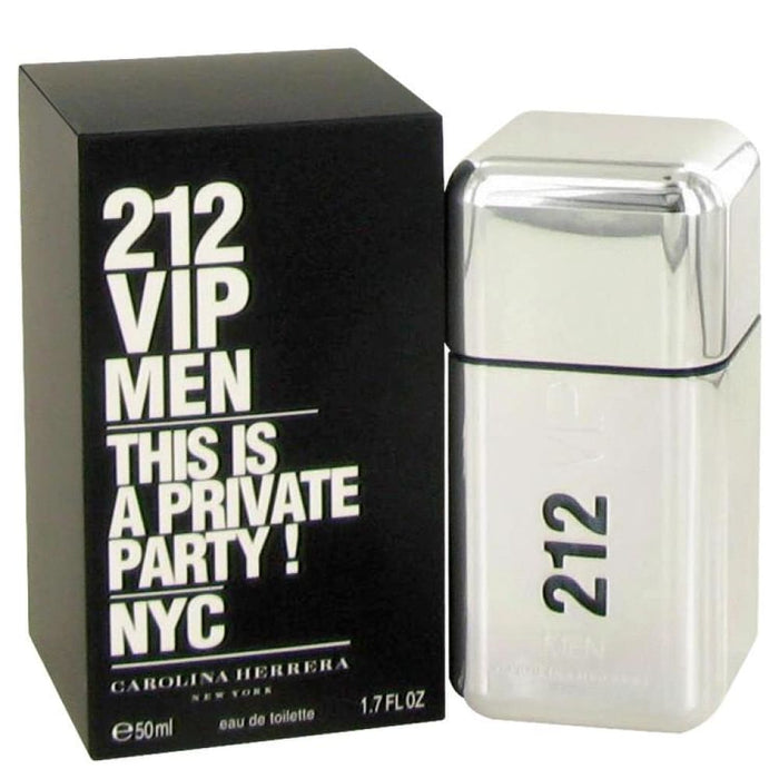 212 Vip Edt Spray by Carolina Herrera for Men - 50 Ml