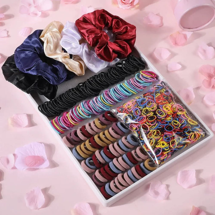 2155 Piece Colourful Hair Bands Set For Girls