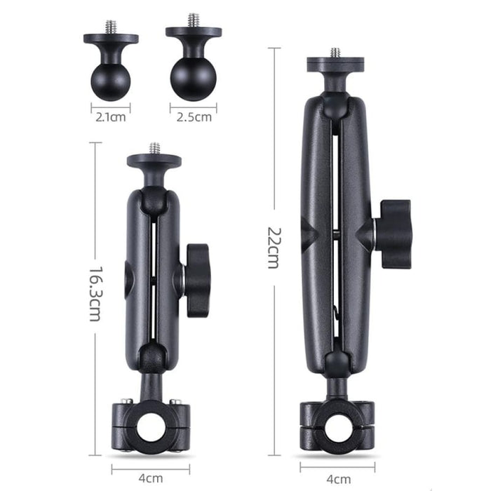 21mm Ballhead Car Front Seat Handlebar Fixed Mount Holder
