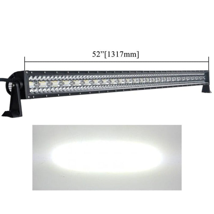 22 32 42 52 Inch Straight Offroad Led Work Light Bar 4x4