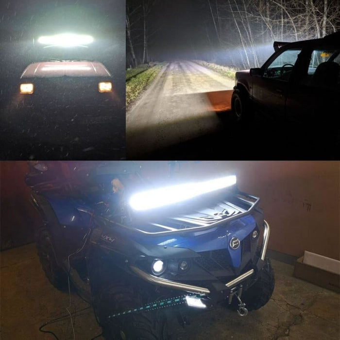 22 32 42 52 Inch Straight Offroad Led Work Light Bar 4x4